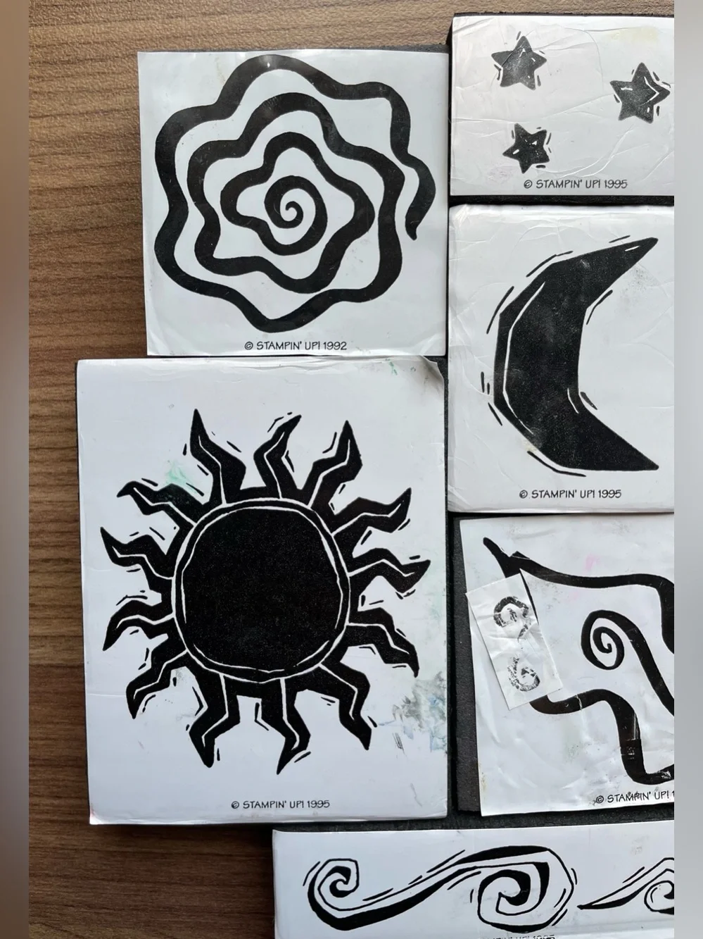 Stampin Up! vintage foam